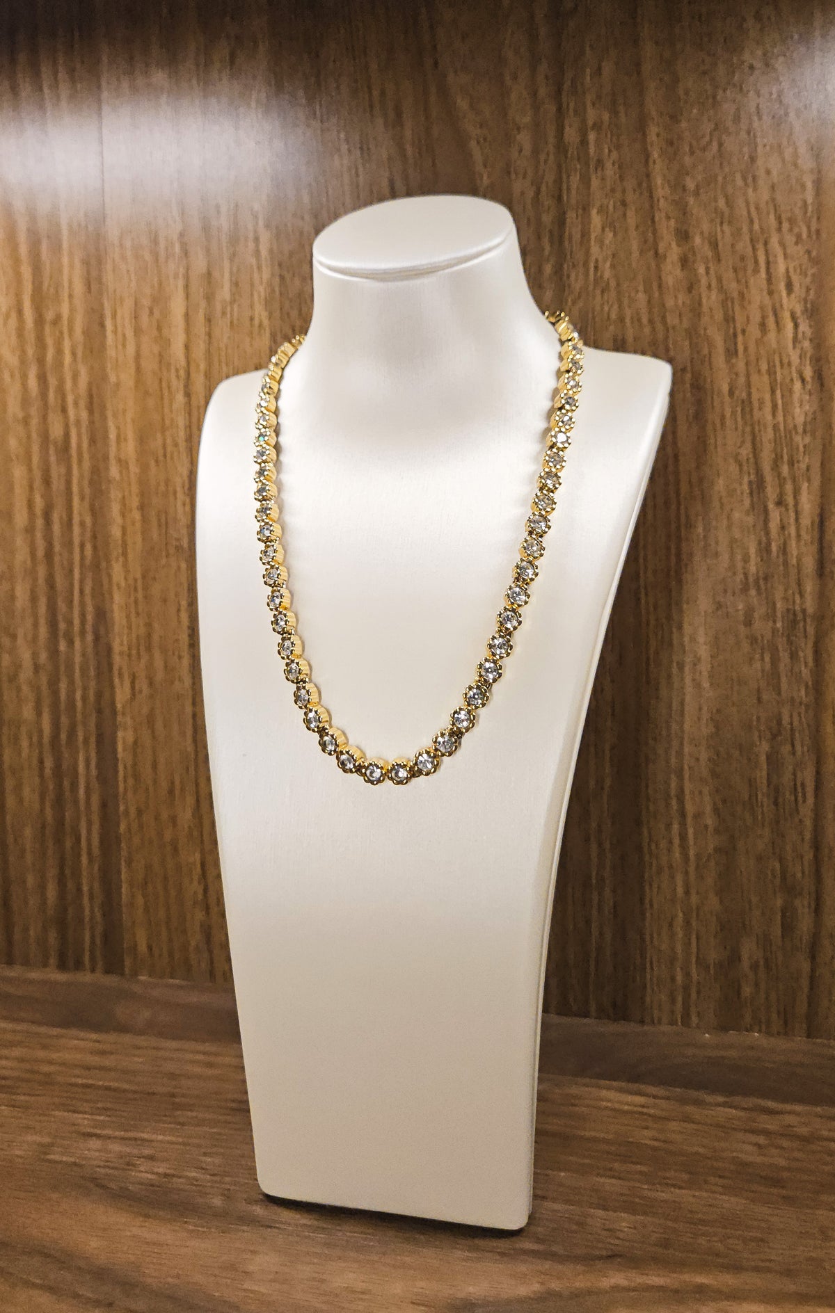 Nina Ricci Vintage Rhinestone Necklace