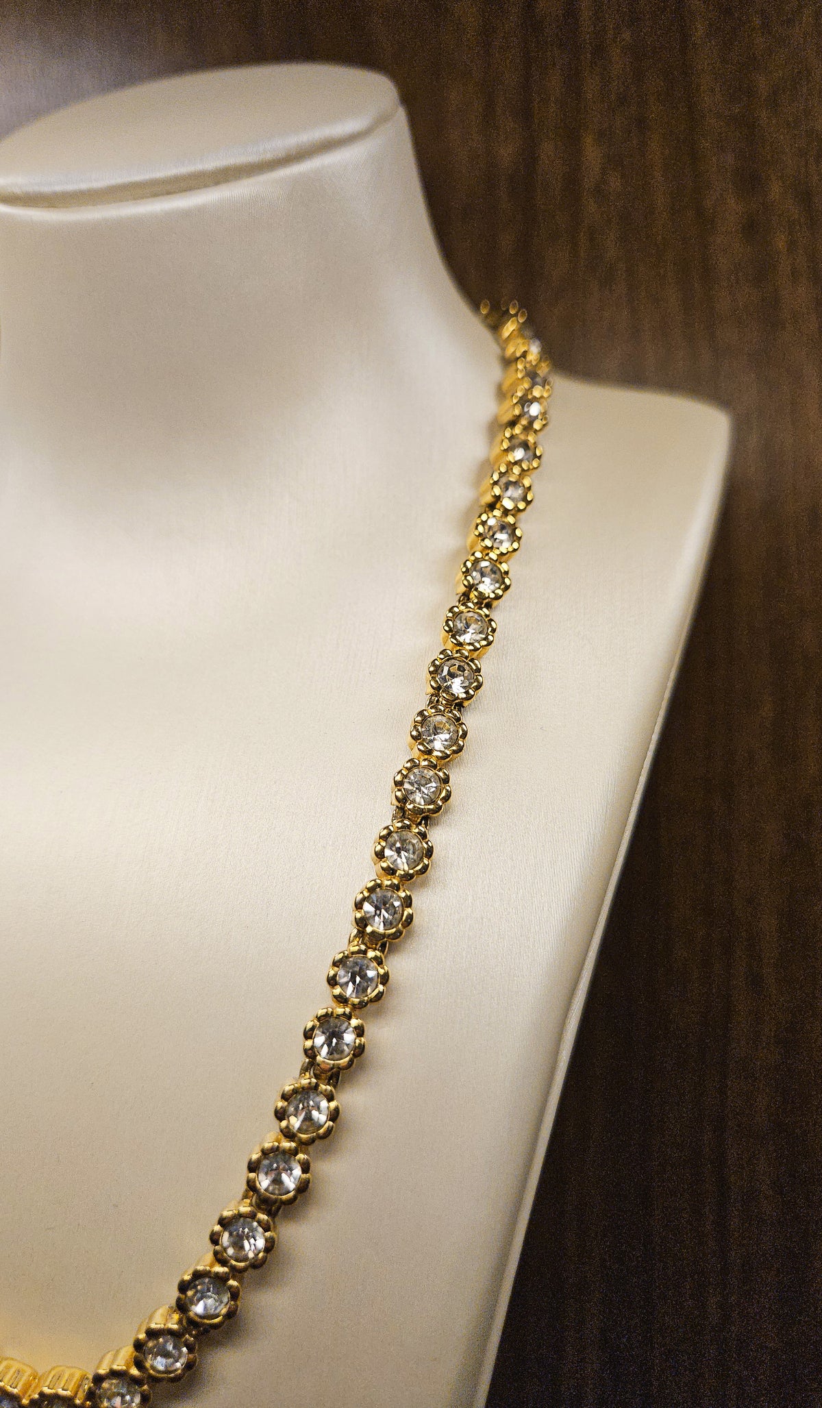 Nina Ricci Vintage Rhinestone Necklace