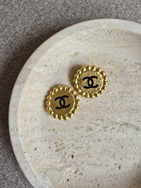 Chanel 1994 Gold-Plated Pearl Clip-On Earrings