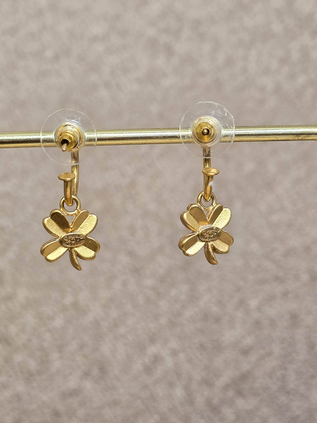 Chanel Four-Leaf Clover Earrings