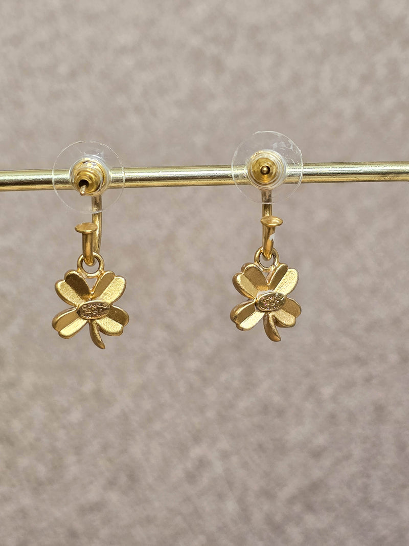 Chanel Four-Leaf Clover Earrings