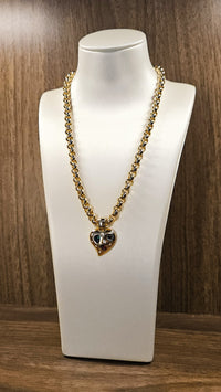 Vintage Grossé Heart Necklace