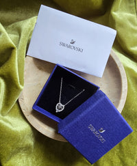 Swarovski Minimalist Heart Pendant Necklace