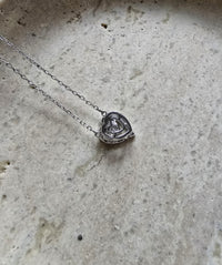 Swarovski Minimalist Heart Pendant Necklace