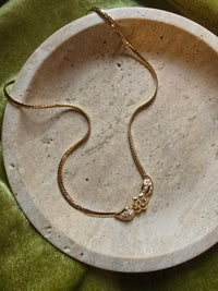 Vintage Christian Dior Floral Necklace