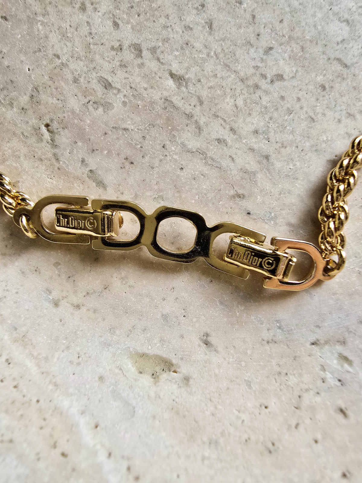 Givenchy 1980s Leaf Necklace