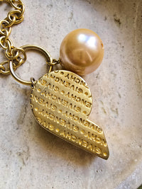Givenchy Sautoir Necklace with XL Whistle & Pearl Pendant