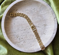 Givenchy Gold-Plated  V Bracelet