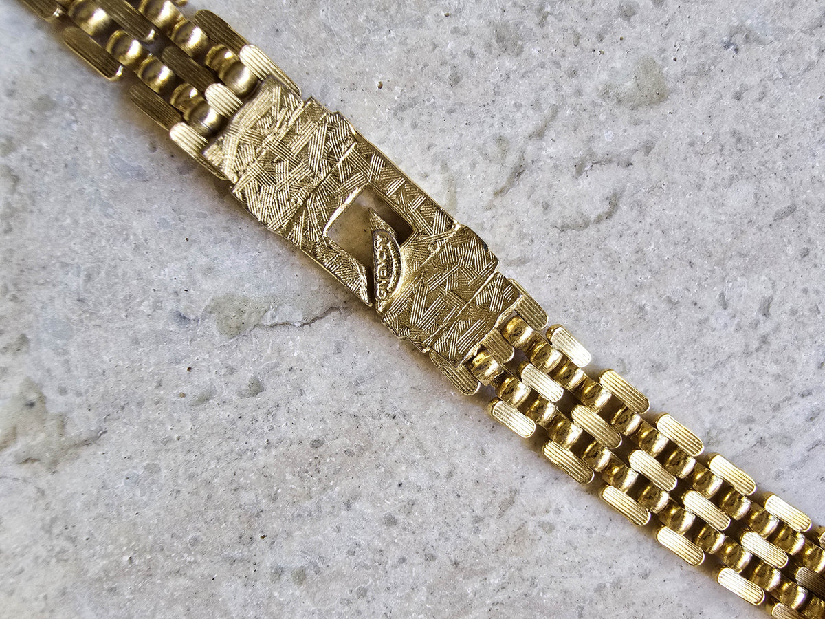 Givenchy Gold-Plated  V Bracelet