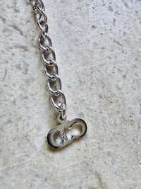 Christian Dior Art Deco Silver-Tone Necklace