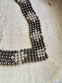 Givenchy Silver Tone Necklace and Bracelet Set