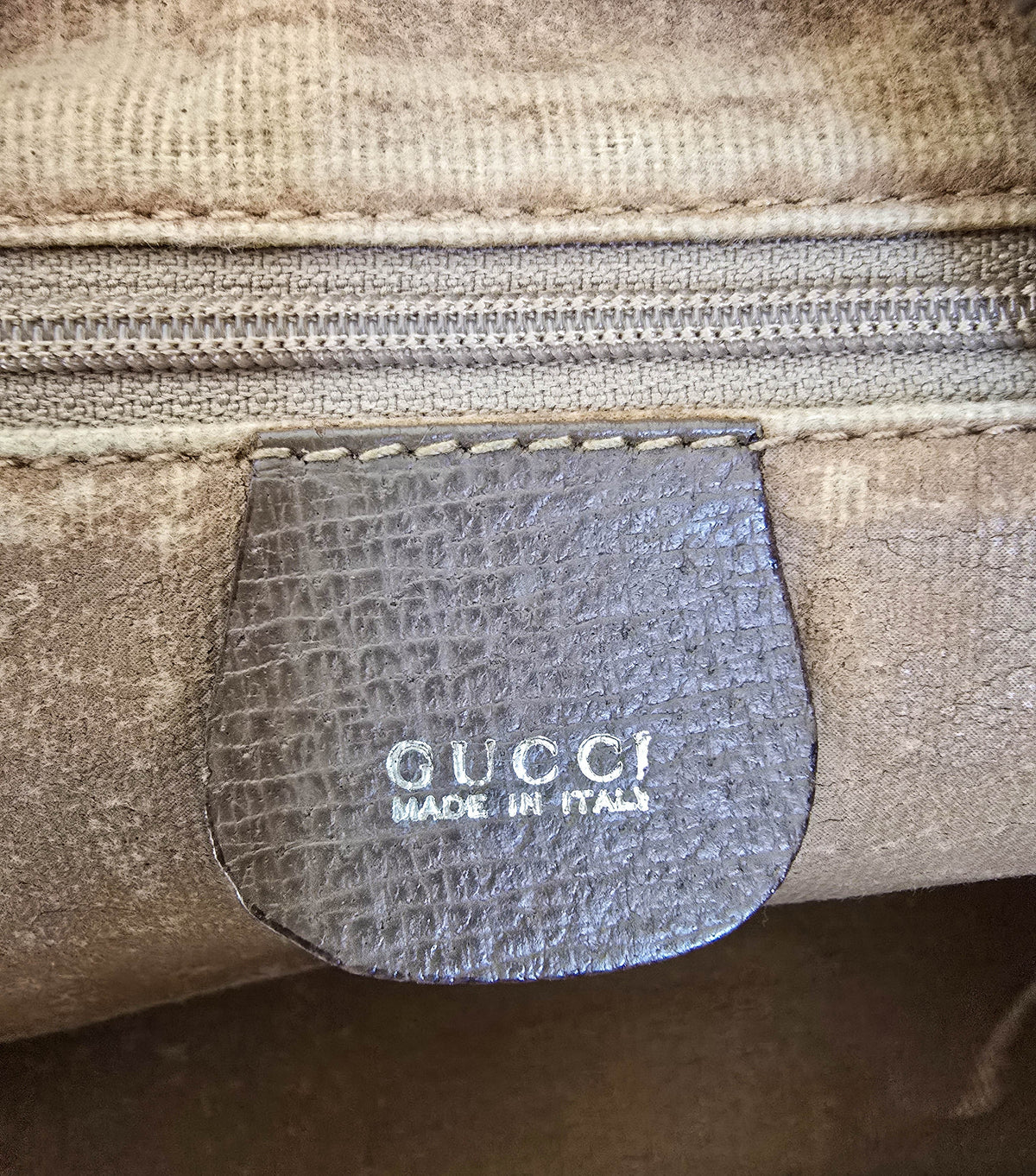 Gucci Toiletry Pouch GG Monogram Brown Canvas