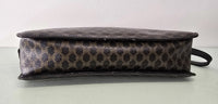 Celine Black Macadam Clutch Bag