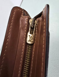 Louis Vuitton Monogram Clutch Bag Brown Canvas