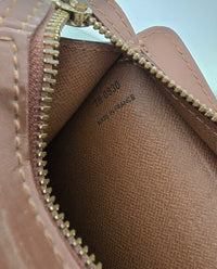 Louis Vuitton Monogram Clutch Bag Brown Canvas