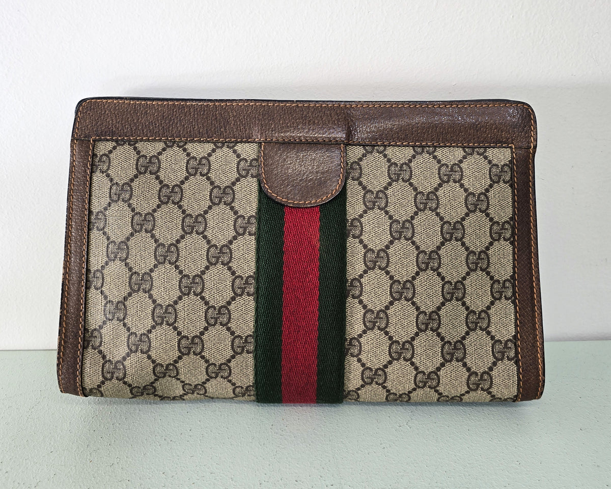 Gucci Clutch GG Brown Monogram