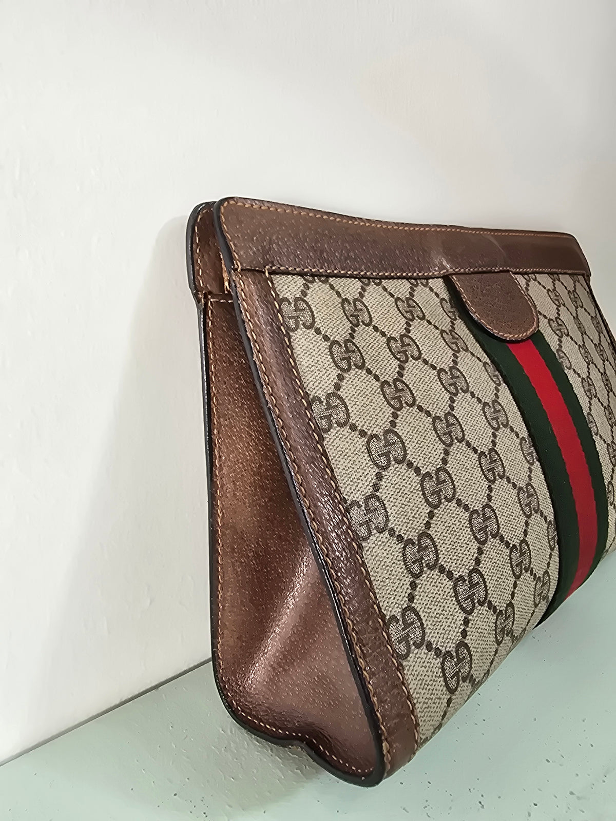 Gucci Clutch GG Brown Monogram