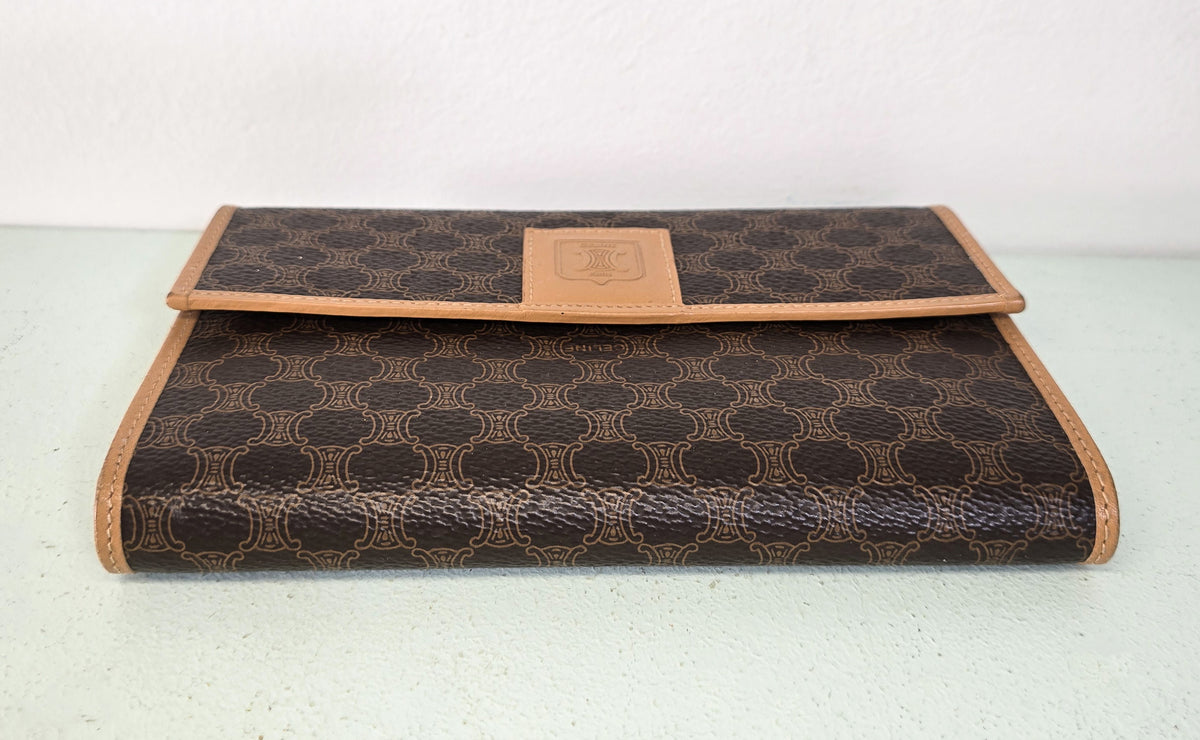 Celine Macadam Monogram Large Wallet