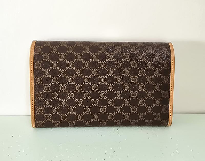 Celine Macadam Monogram Large Wallet