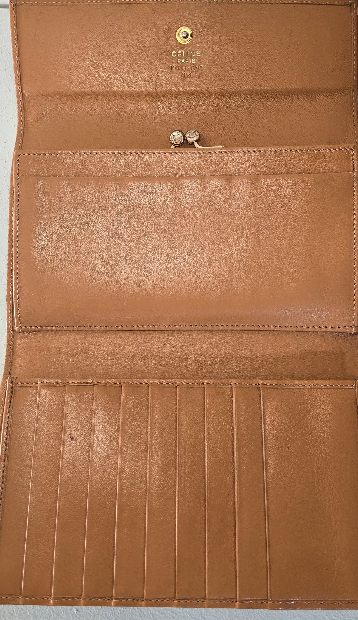 Celine Macadam Monogram Large Wallet