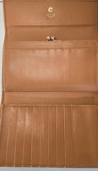 Celine Macadam Monogram Large Wallet
