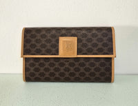 Celine Macadam Monogram Large Wallet