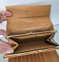 Celine Macadam Monogram Large Wallet