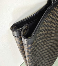 Celine Macadam Tote Black Monogram Canvas