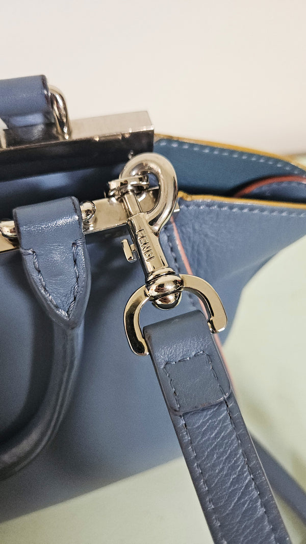 Fendi Mini 3 Jours Leather Tote Bag