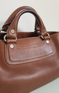 Sac Céline Boogie en cuir marron