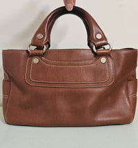 Sac Céline Boogie en cuir marron