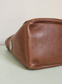 Sac Céline Boogie en cuir marron