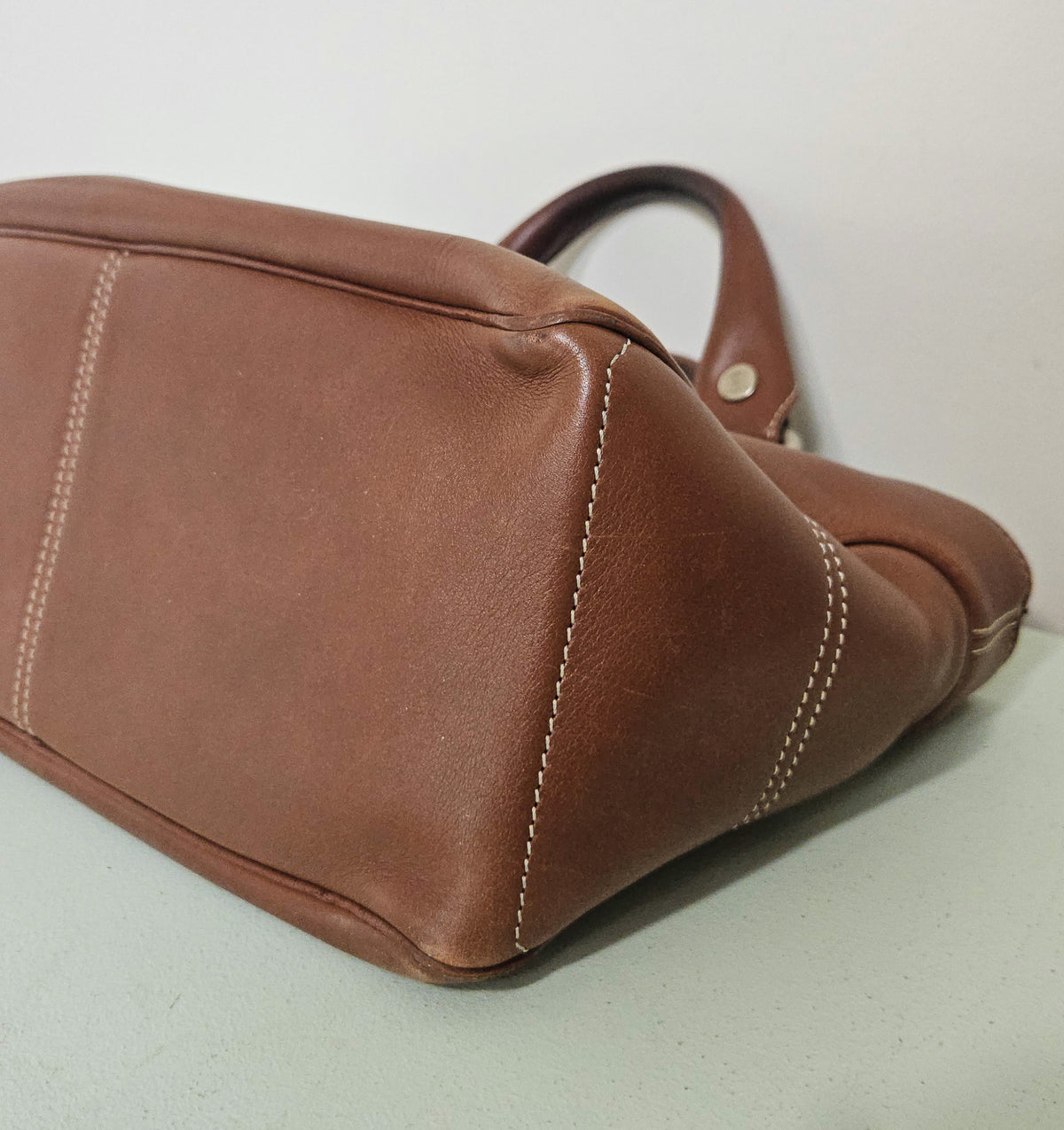 Sac Céline Boogie en cuir marron