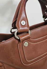 Sac Céline Boogie en cuir marron