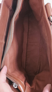 Sac Céline Boogie en cuir marron