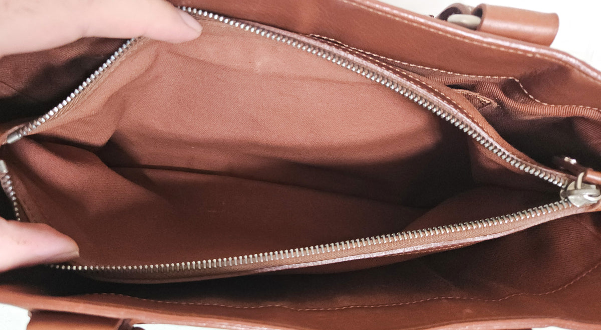Sac Céline Boogie en cuir marron