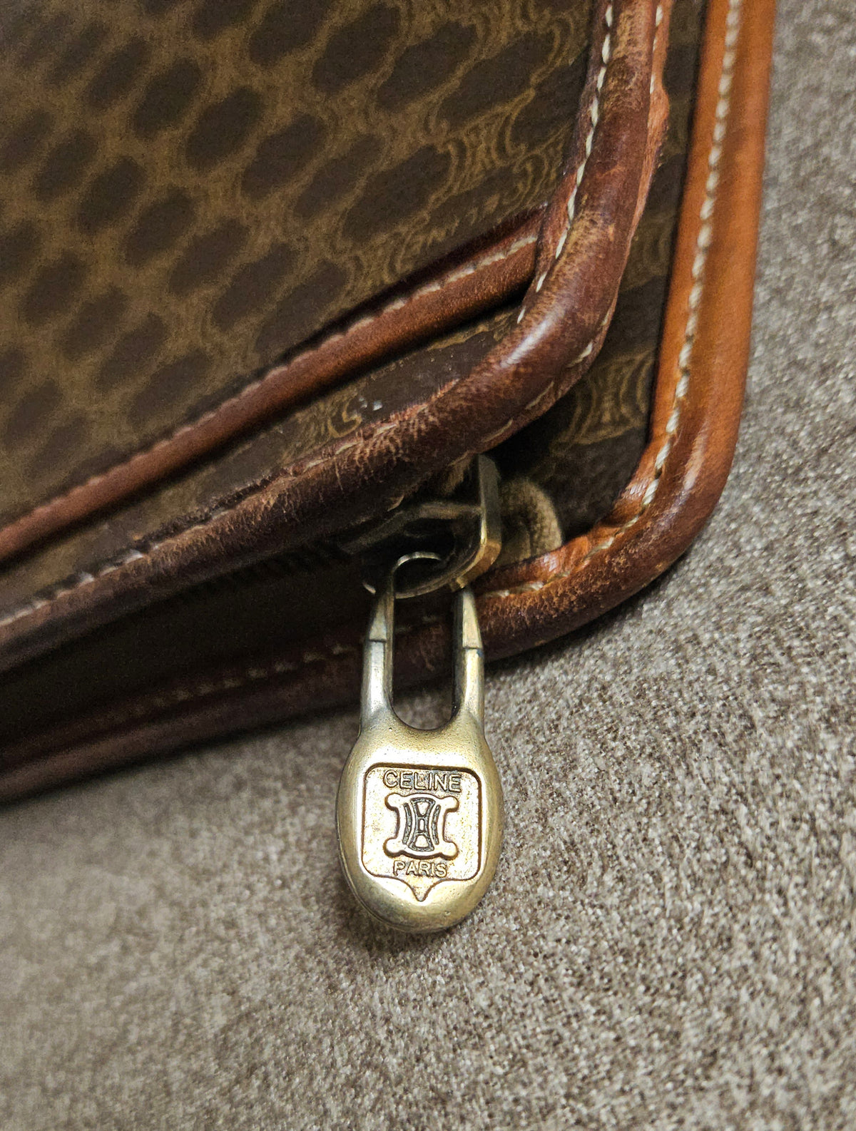 Celine Macadam Clutch Bag