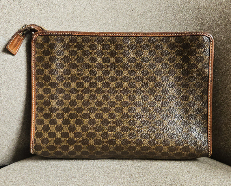 Celine Macadam Clutch Bag