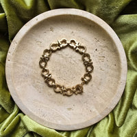 Salvatore Ferragamo Gold-Tone Gancini Bracelet