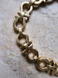 Salvatore Ferragamo Gold-Tone Gancini Bracelet