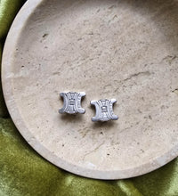 Celine Silver-Tone Triomphe Clip-On Earrings