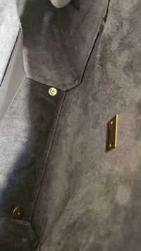 Céline Belt Bag in Dark Grey Grained Calfskin