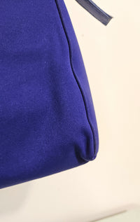 Fendi Baguette Bag Royal Blue Canvas & Leather