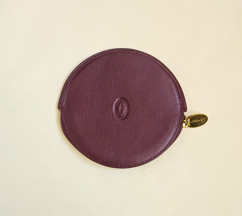 Cartier Must de Cartier Round Coin Purse