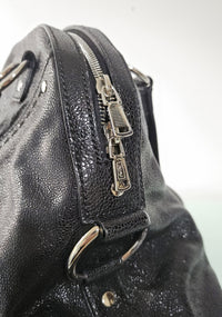YSL Muse Bag in Shiny Black Caviar Leather