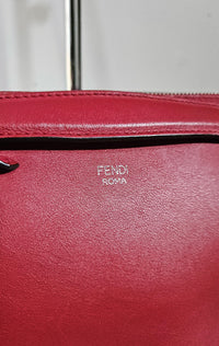 Fendi By The Way Medium Red Leather Bag