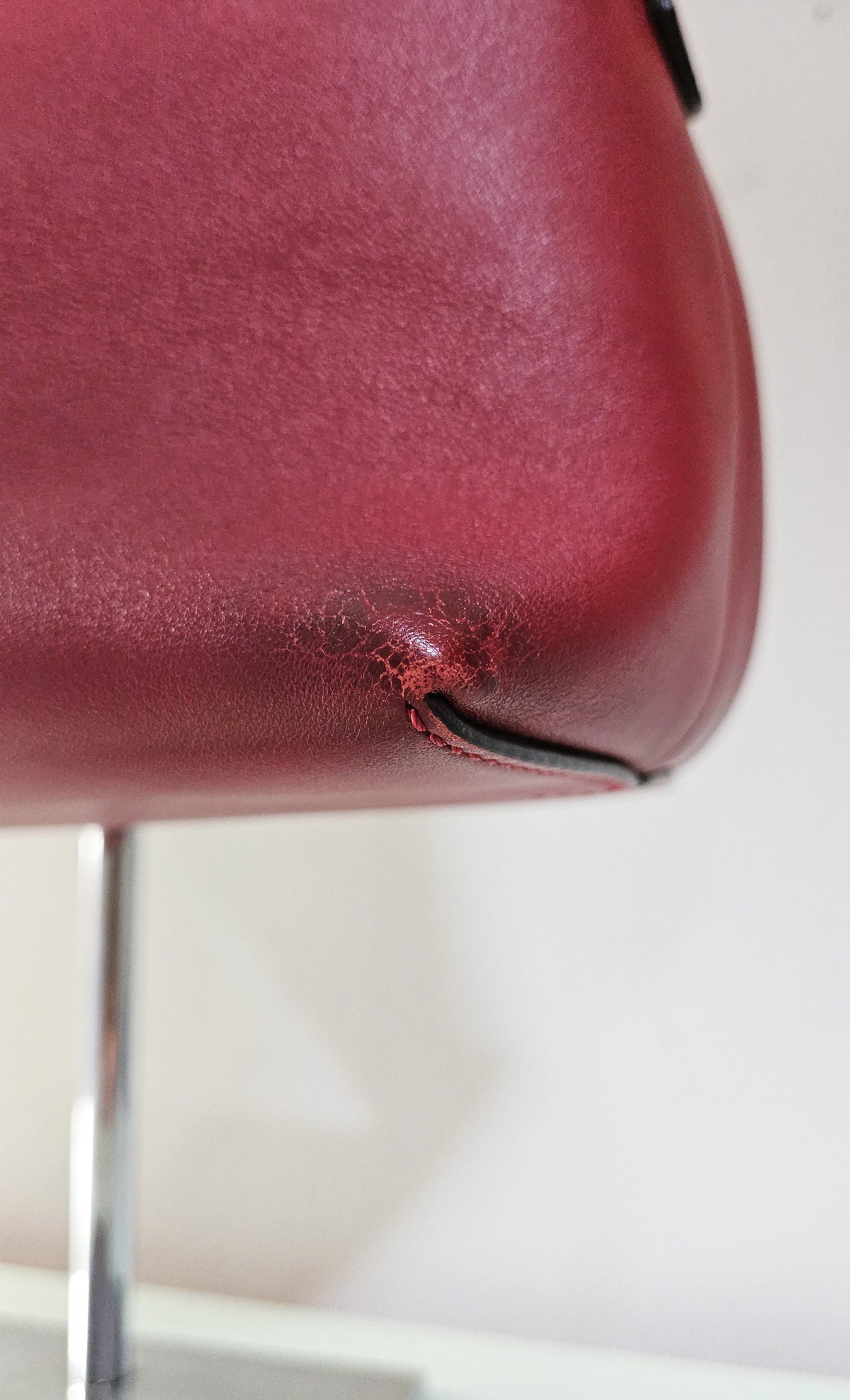 Fendi By The Way Medium Red Leather Bag