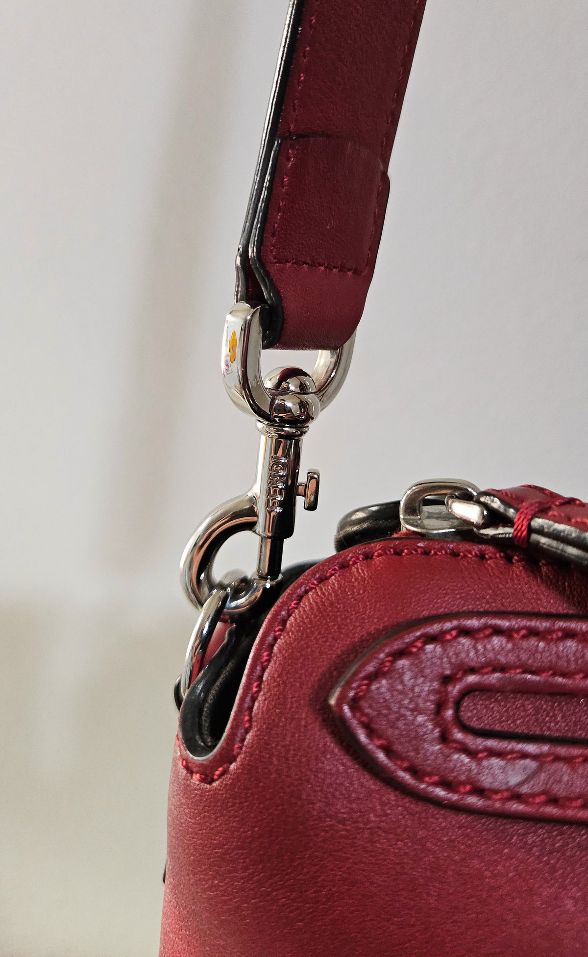 Fendi By The Way Medium Red Leather Bag