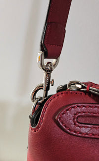 Fendi By The Way Medium Red Leather Bag