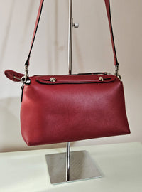 Fendi By The Way Medium Red Leather Bag